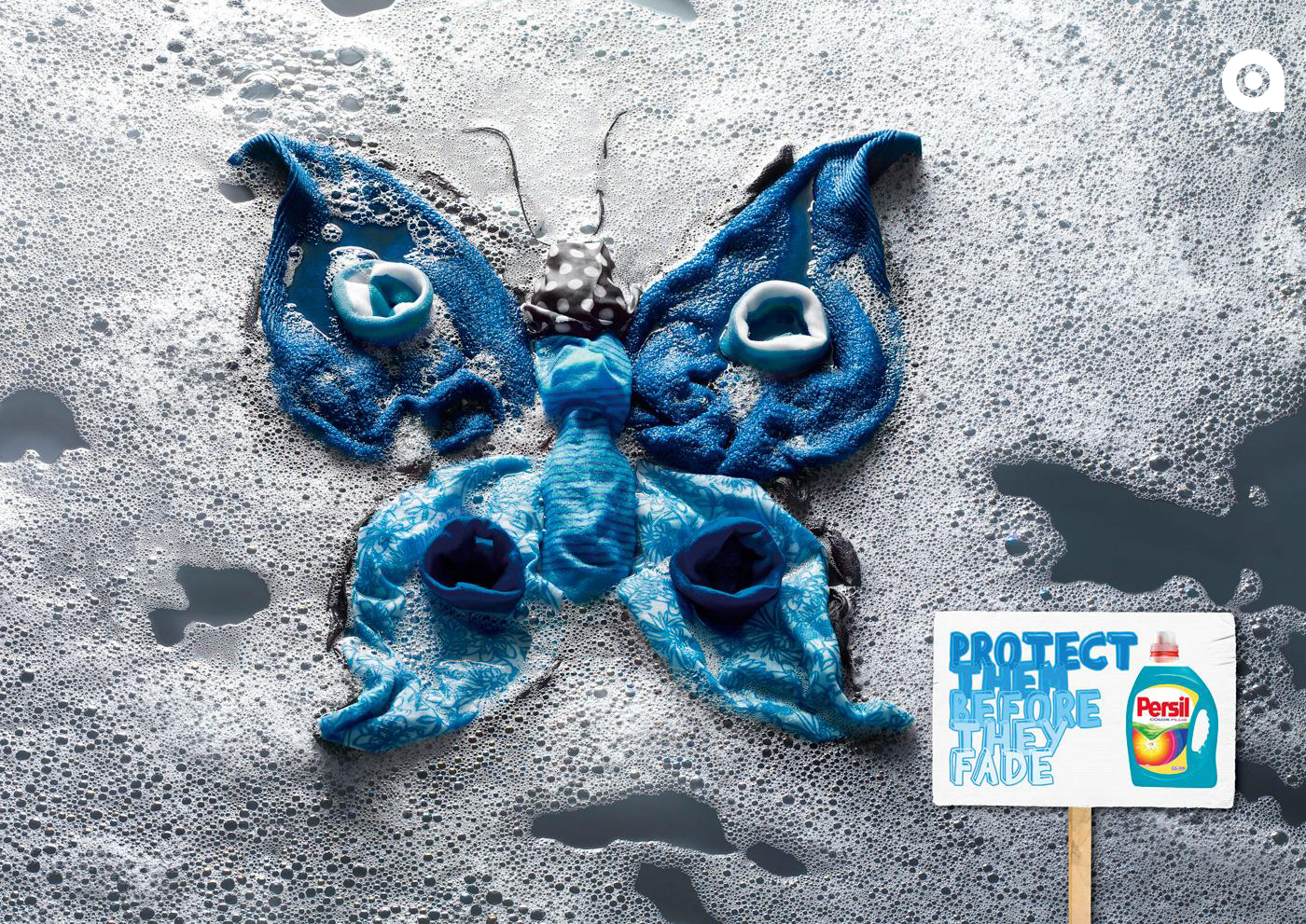 تصویر تبلیغاتی شوینده Persil: پروانه