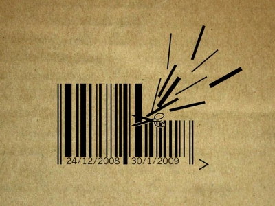 تصویر تبلیغاتی فروشگاه زنجیره‌ای Carrefour: بارکد ۱