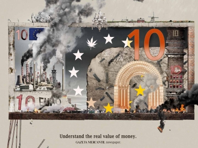 تصویر تبلیغاتی رسانه خبری Gazeta Mercantil: یورو