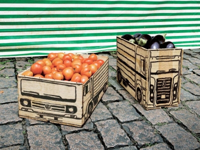 تصویر تبلیغاتی فولکس واگن: سبزیجات