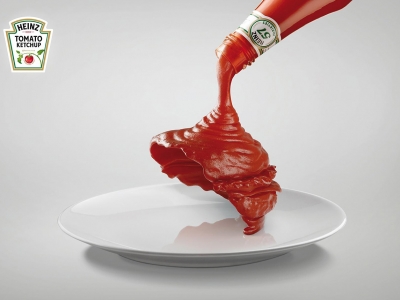 تصویر تبلیغاتی هاینز: همبرگر