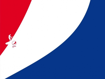 تصویر تبلیغاتی پپسی: احساس سبکی کن! قایق بادبانی