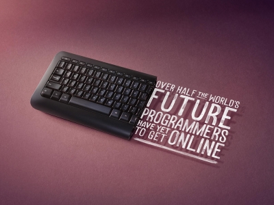 تصویر تبلیغاتی فیسبوک internet.org: برنامه‌نویسان