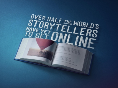 تصویر تبلیغاتی فیسبوک internet.org: نویسنده‌ها