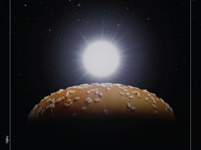 تصویر تبلیغاتی روز جهانی غذا: برگر