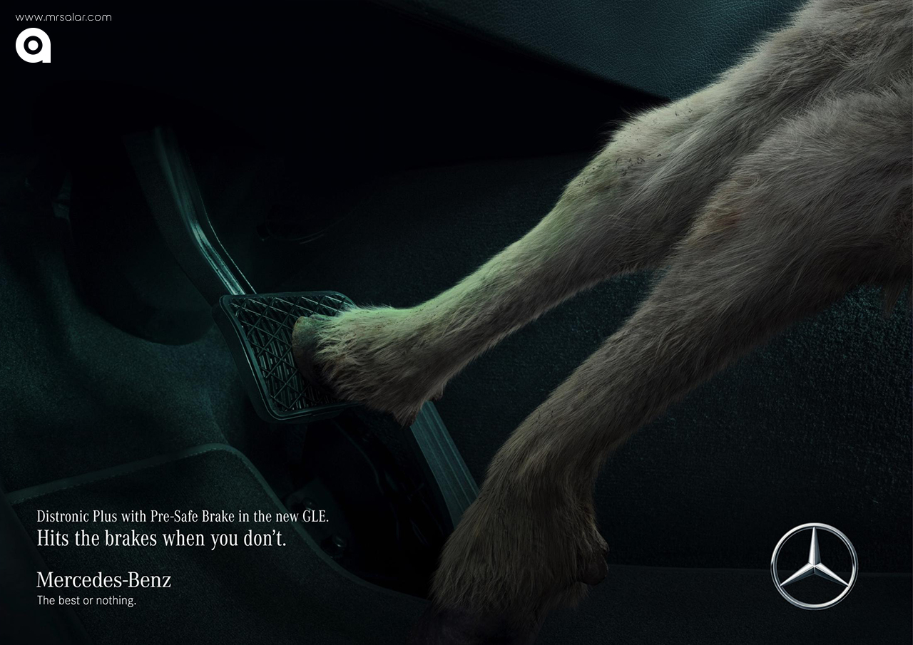 تصویر تبلیغاتی مرسدس بنز: بز