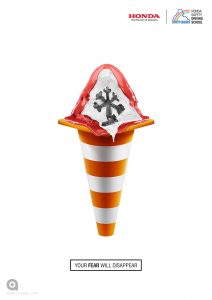 تصویر تبلیعاتی هوندا: آب‌ و هوای قطبی