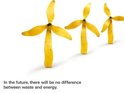 تصویر تبلیغاتی HSBC: موز