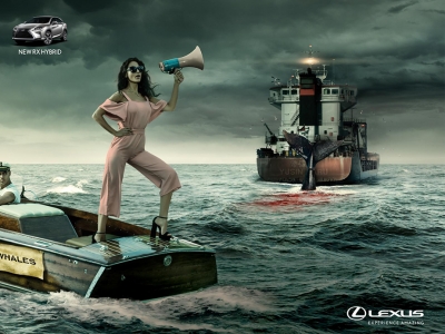 تصویر تبلیغاتی لکسوس: وال