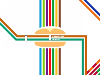 تصویر تبلیغاتی مک‌دونالد مک‌استیشن: مونیخ