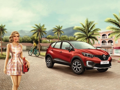 تصویر تبلیغاتی رنو در ۱۲۰ سال: دهه ۶۰