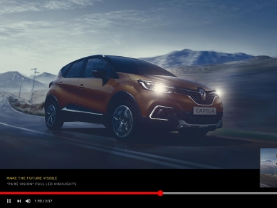 تصویر تبلیغاتی رنو: دید واضح ۱