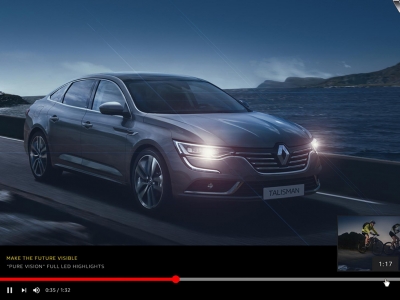 تصویر تبلیغاتی رنو: دید واضح ۲