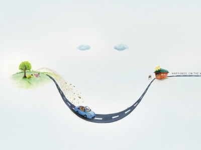 تصویر تبلیغاتی مک‌دونالد مک‌درایو: پیک نیک