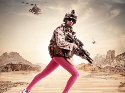 تصویر تبلیغاتی ال‌جی: شستشوی سخت و لطیف با هم ۲