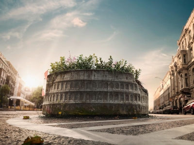 تصویر تبلیغاتی فولکس واگن: منظره ۲