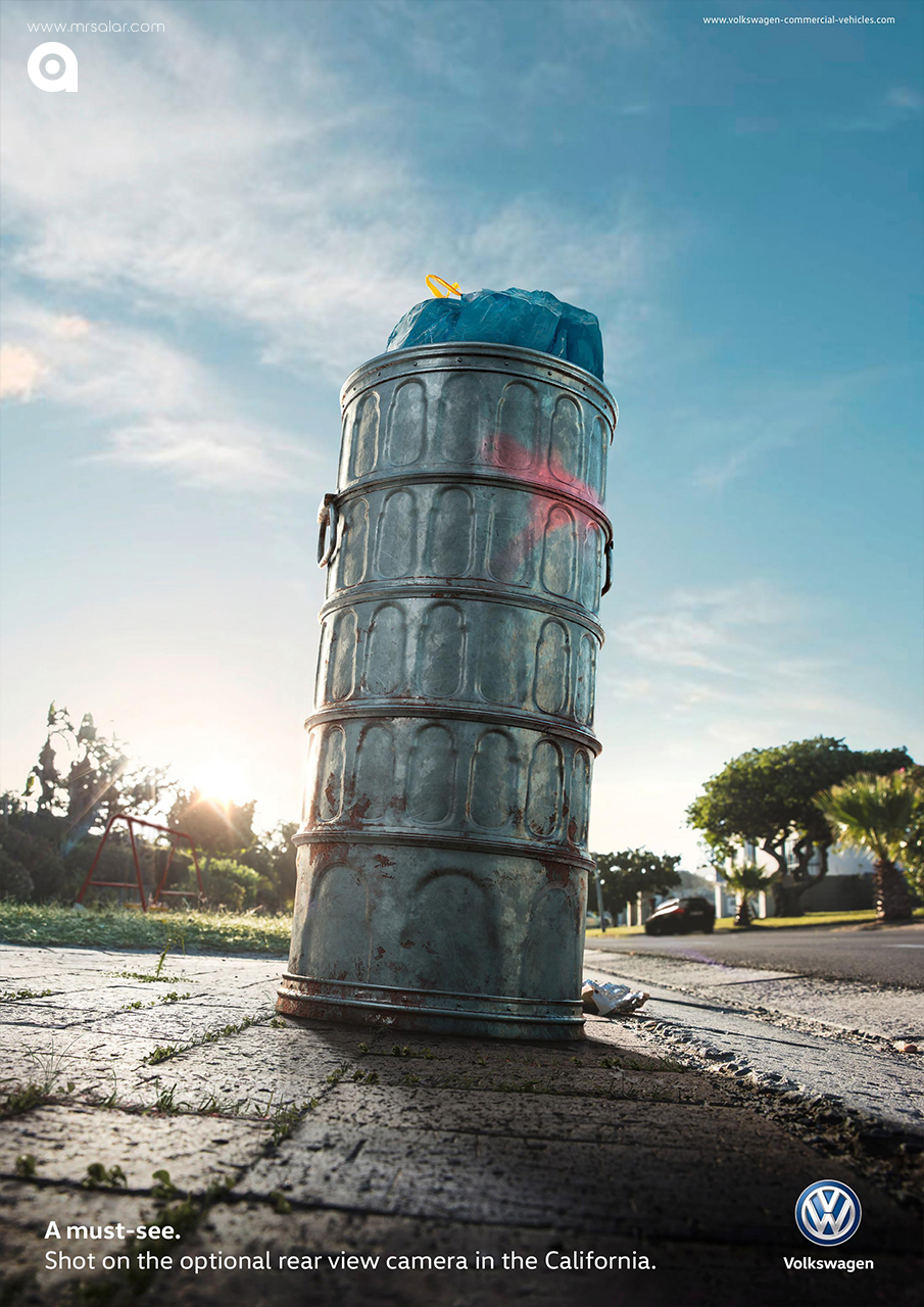 تصویر تبلیغاتی فولکس واگن: منظره ۳