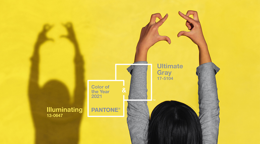 رنگ سال ۲۰۲۱ – ۱۴۰۰ زرد و خاکستری (نور انتهای تونل ۲۰۲۰)
